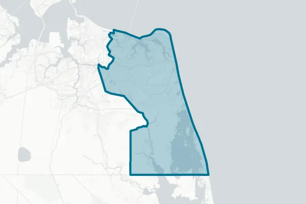 City of Virginia Beach — detail map