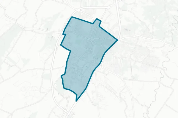 City of Winchester — detail map