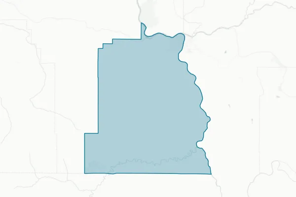 Asotin County — detail map