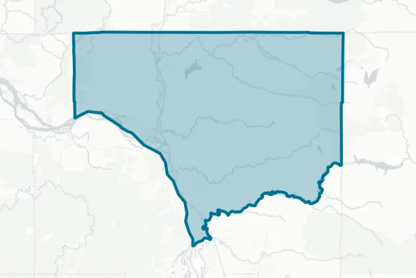 Cowlitz County — detail map