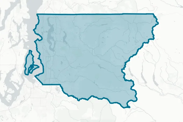 King County — detail map