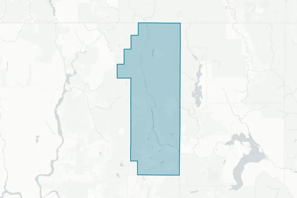 Pend Oreille County — detail map