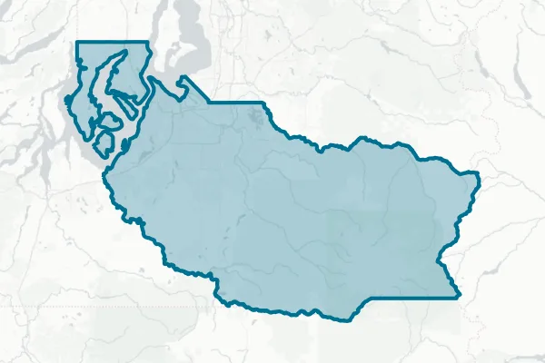 Pierce County — detail map