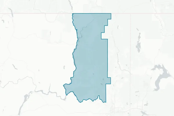 Stevens County — detail map