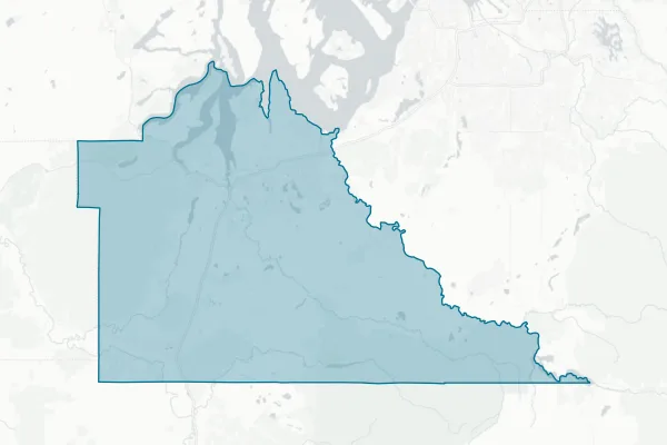Thurston County — detail map
