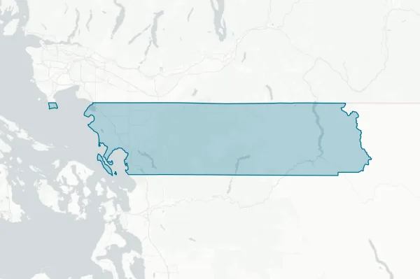 Whatcom County — detail map