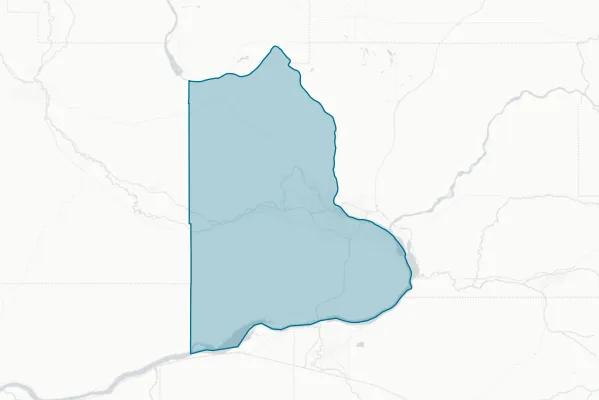 Benton County — detail map