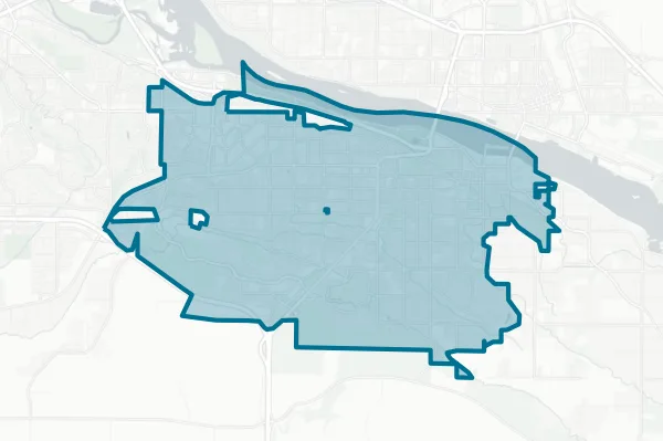 City of Kennewick — detail map