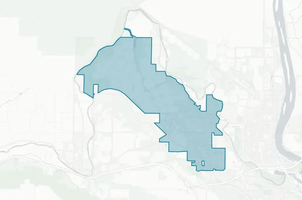 West Richland, City Of — detail map