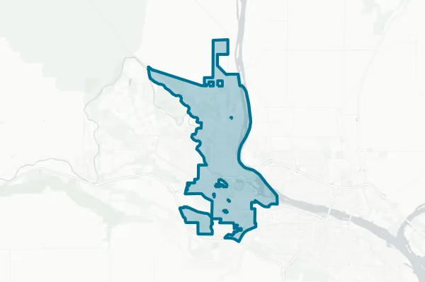 City of Richland — detail map