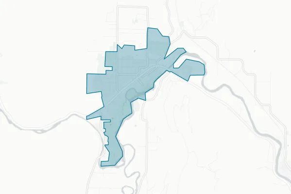 City of Leavenworth — detail map