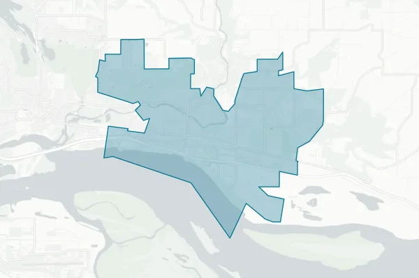 City of Washougal — detail map