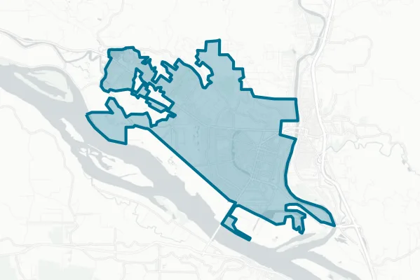 City of Longview — detail map