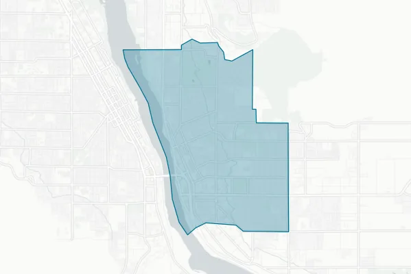 City of East Wenatchee — detail map