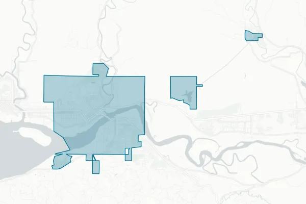 City of Aberdeen — detail map