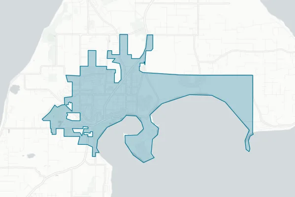 City of Oak Harbor — detail map