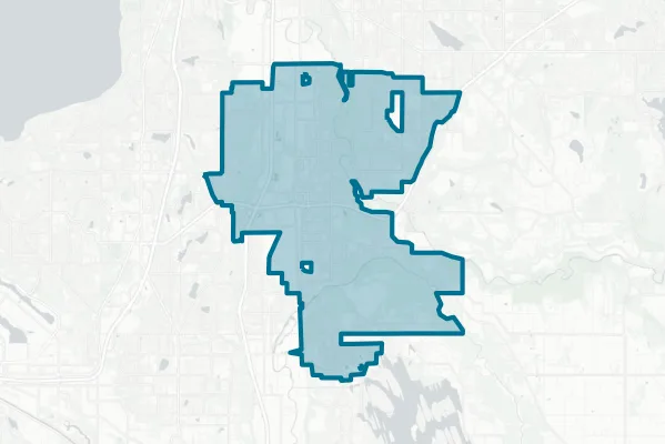 City of Auburn — detail map