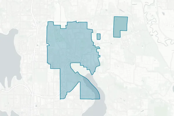City of Redmond — detail map