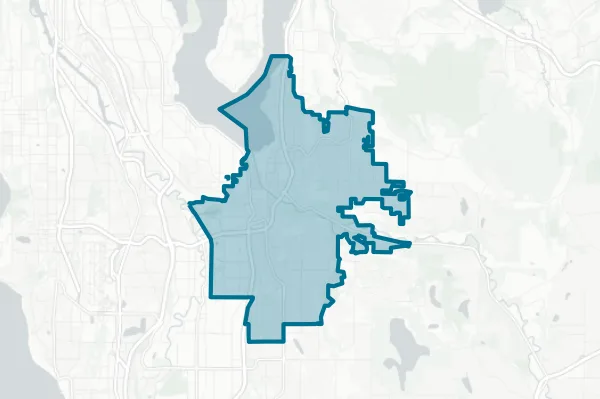 City of Renton — detail map