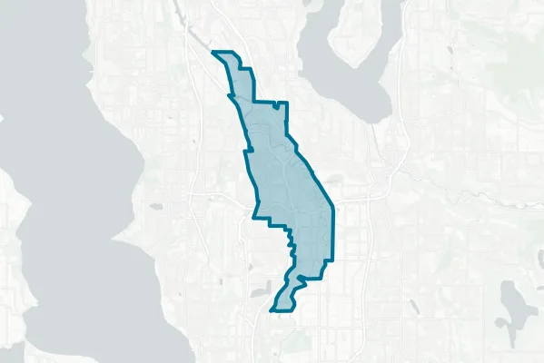 City of Tukwila — detail map
