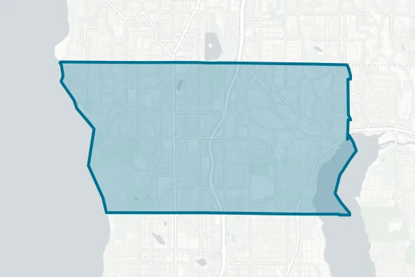 City of Shoreline — detail map