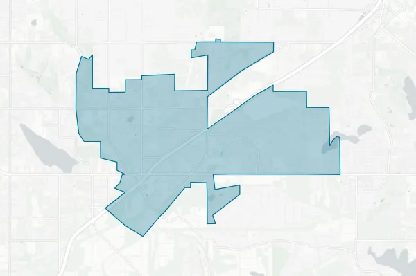 City of Covington — detail map
