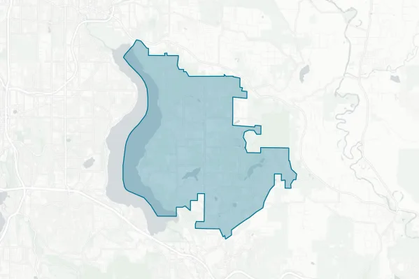 City of Sammamish — detail map