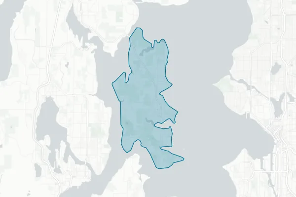 City of Bainbridge Island — detail map