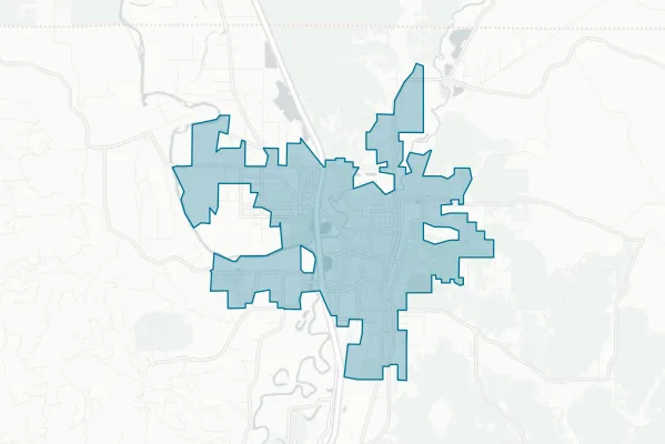 City of Centralia — detail map