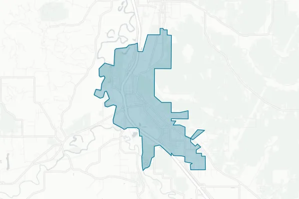 City of Chehalis — detail map