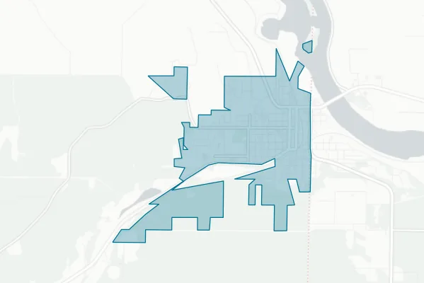 City of Newport — detail map