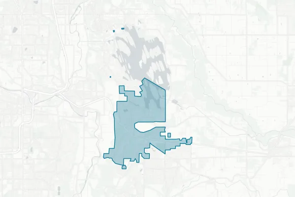 Bonney Lake, City Of — detail map