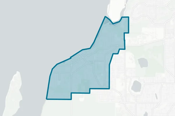Town of Steilacoom — detail map