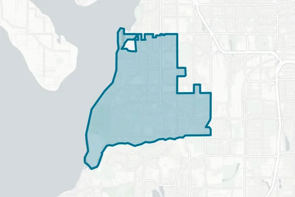 City of University — detail map