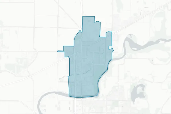 City of Burlington — detail map