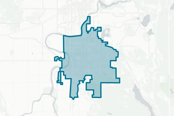 City of Mount Vernon — detail map