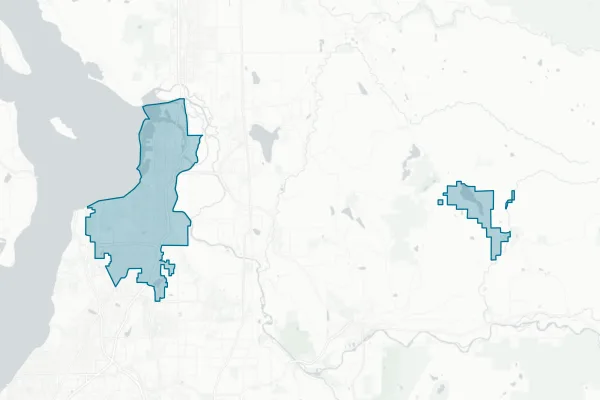 City of Everett — detail map