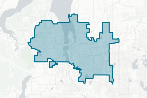 City of Olympia — detail map