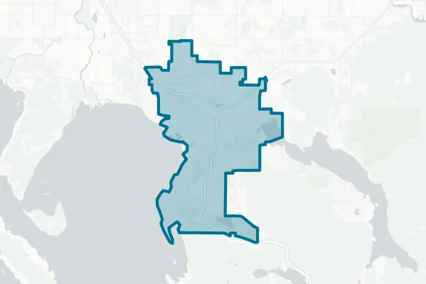 City of Bellingham — detail map