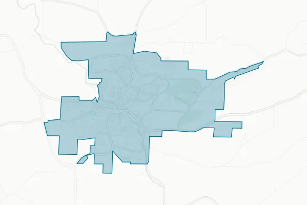 City of Pullman — detail map