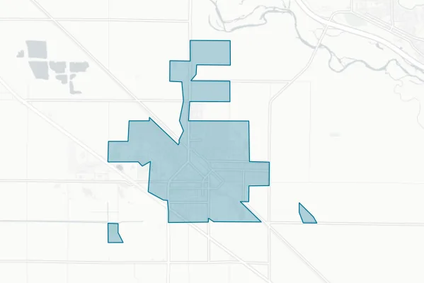 City of Toppenish — detail map