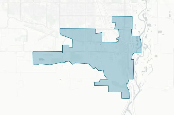 City of Union Gap — detail map