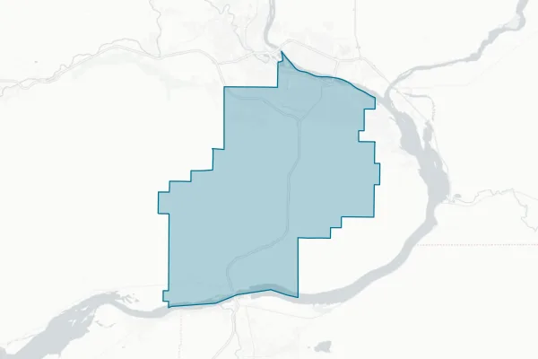 Kennewick School District No. 17 — detail map