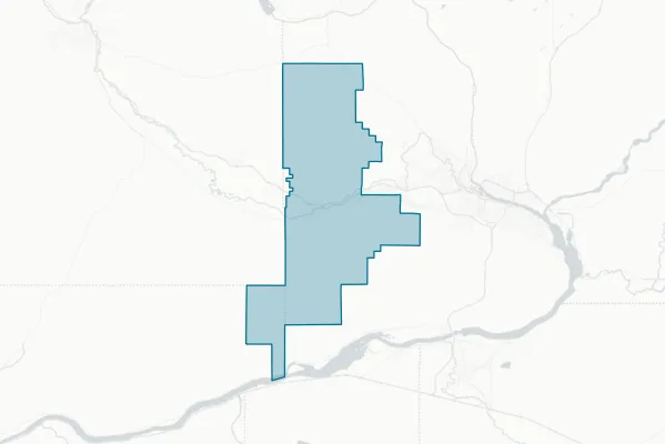 Prosser School District No. 116 — detail map