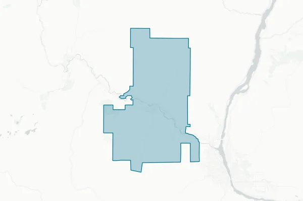 Cashmere School District No. 222 — detail map