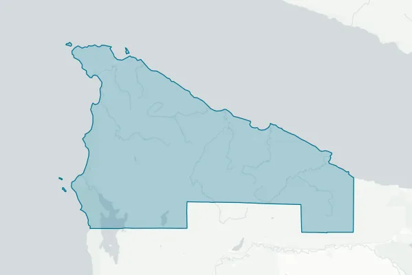 Cape Flattery School District No. 401 — detail map