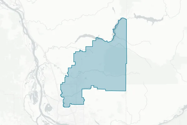 Battle Ground School District No. 119 — detail map