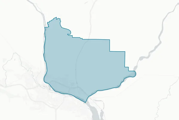 Pasco School District No. 1 — detail map