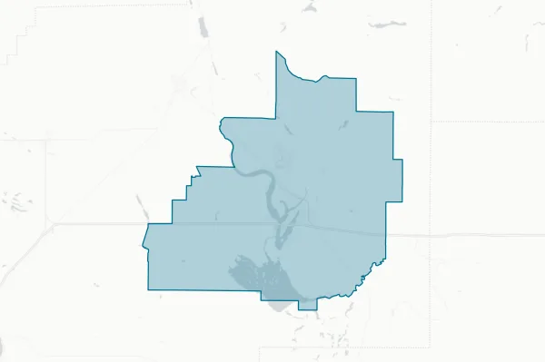 Moses Lake School District No. 161 — detail map