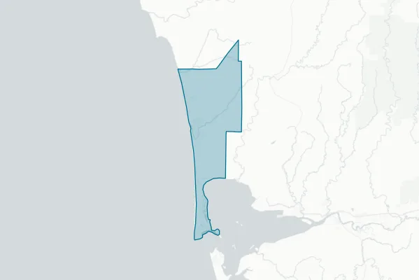 North Beach School District No. 64 — detail map